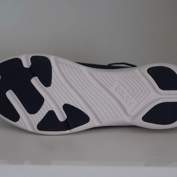 Women's HOKA Solimar Navy Blue, Light Blue & White Running Shoes US 9.5 EU 42 - Picture 4 of 4